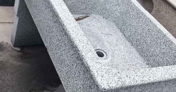 自贡 花岗岩石材洗手池，洗衣池