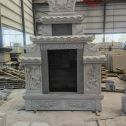 自贡 芝麻灰高档墓碑、土墓，一套也支持定做