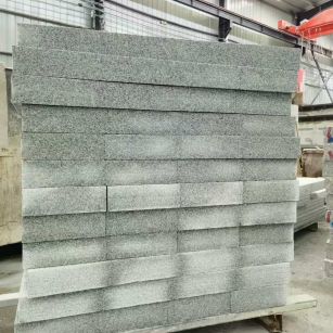 自贡 芝麻白10公分300*600广场地铺，A料定制，尺寸标准，厚薄均匀