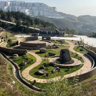 自贡仿古石铺装整体效果