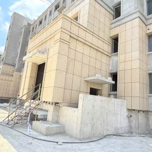 自贡 黄金麻干挂，工地实拍