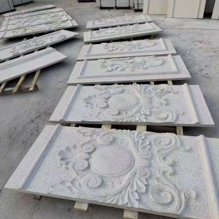 自贡 芝麻白干挂雕花板