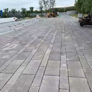 自贡仿古石铺装效果