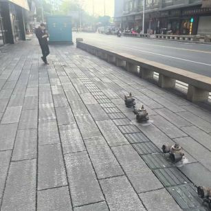 自贡仿古石铺装效果