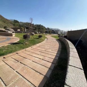 自贡仿古石铺装效果