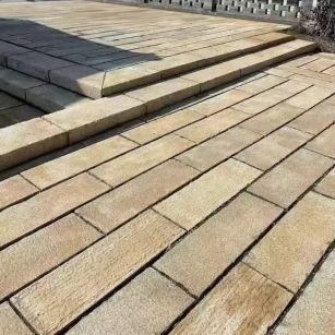 自贡仿古石铺装效果