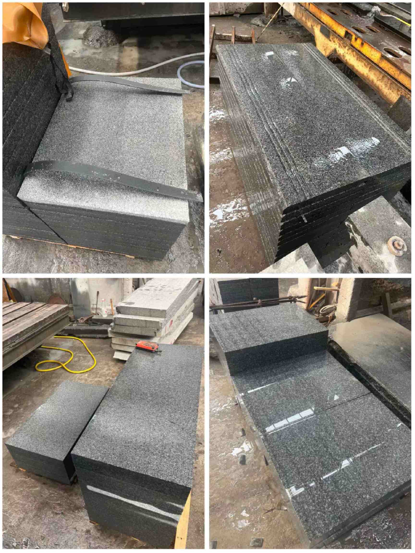 自贡 芝麻黑地铺石材