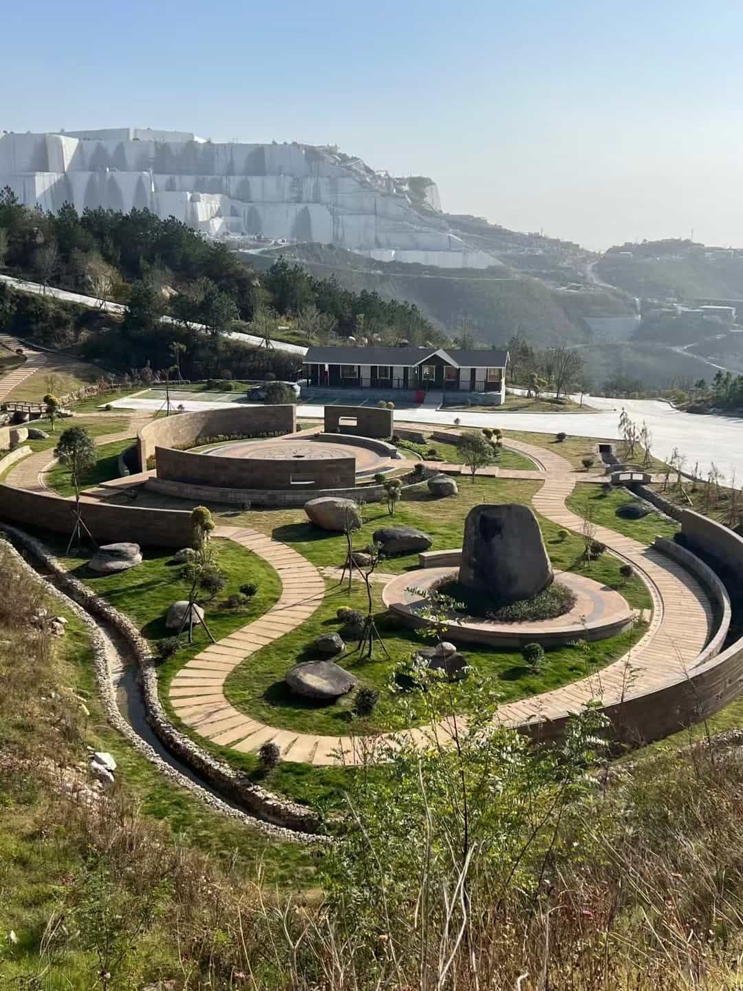 自贡仿古石铺装整体效果