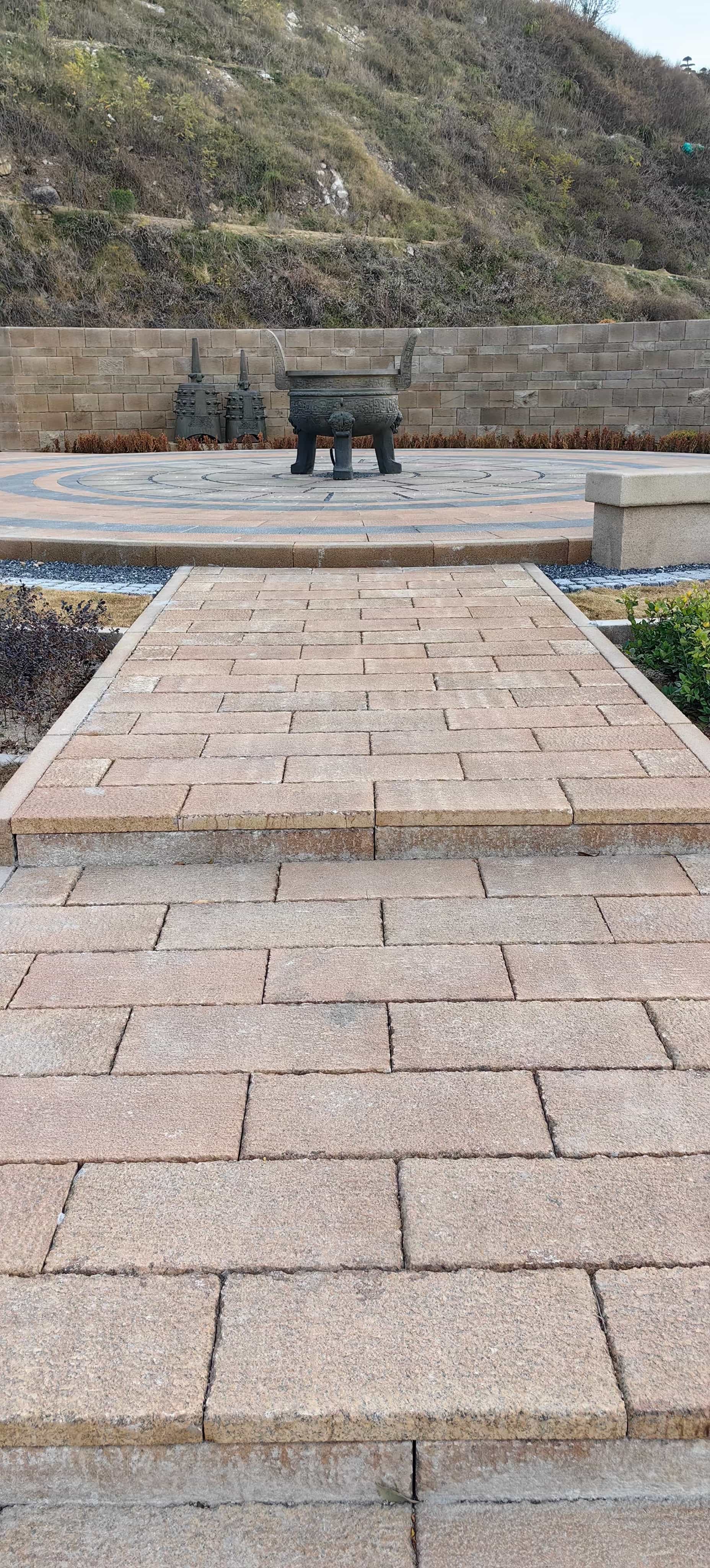 自贡仿古石铺装效果