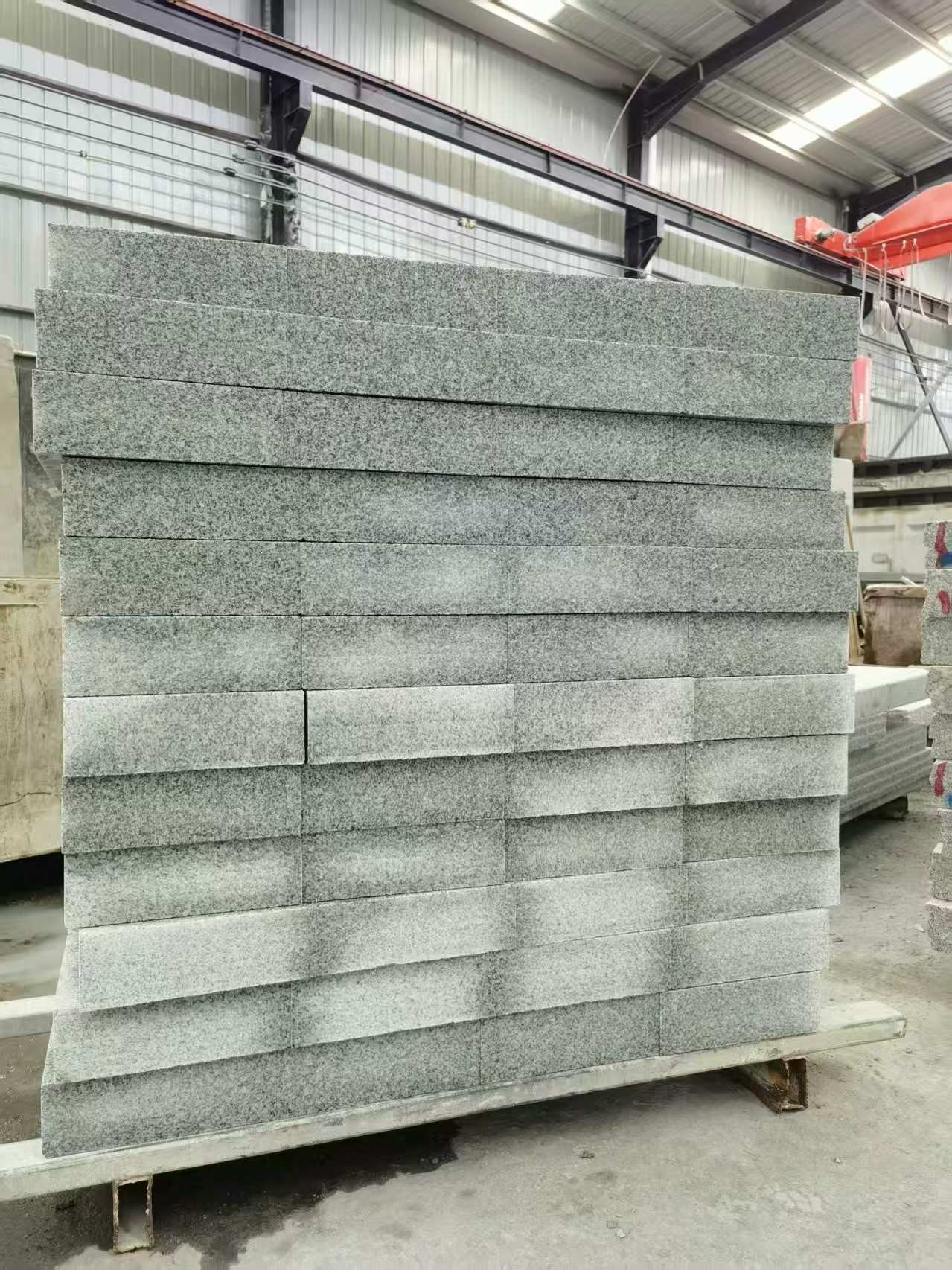 自贡 芝麻白10公分300*600广场地铺,A料定制,尺寸标准,厚薄均匀