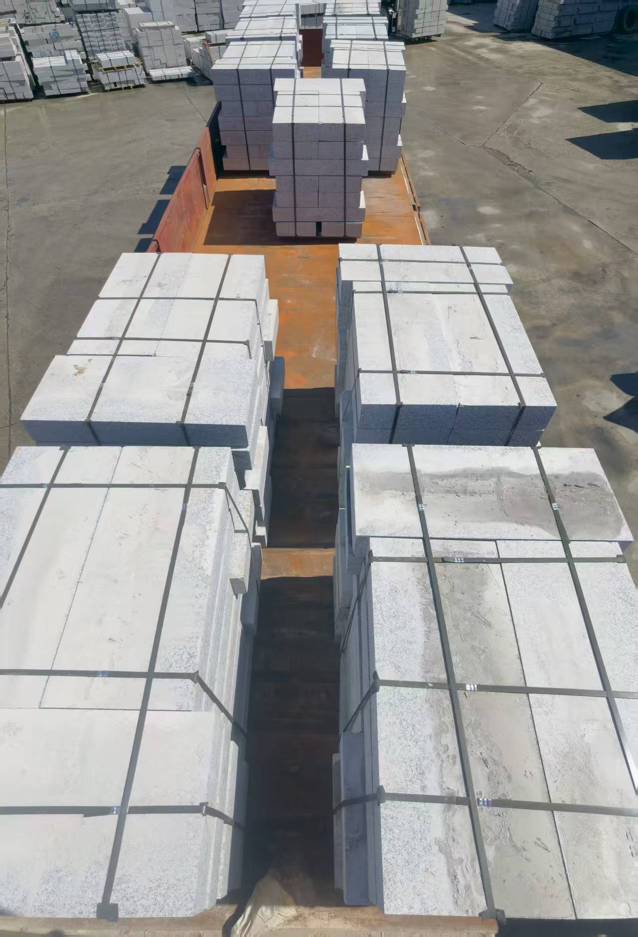 自贡 路沿石装车出货