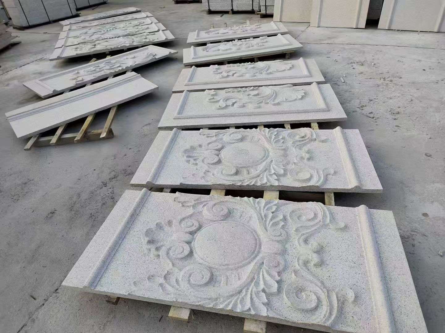 自贡 芝麻白干挂雕花板