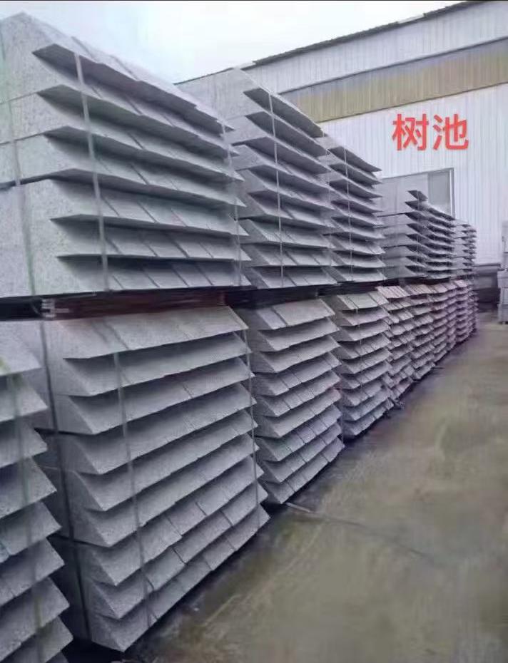 自贡 芝麻灰切头树池